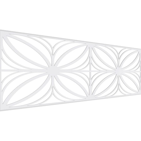 Ekena Millwork Set of Four Panels for 94 1/2"W x 32 1/4"H Otis Fretwork Wainscot Wall Paneling WPKP16X01X47OTS